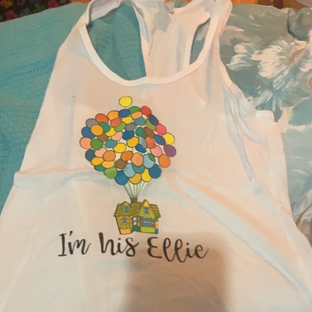 I’m his Ellie Disney matching women’s tank